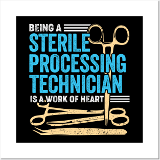 Sterile Processing Technician Job Tech Gift Posters and Art